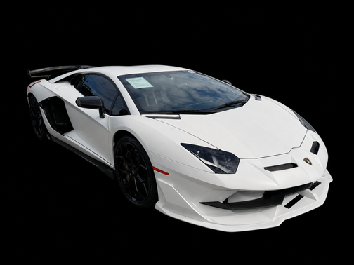 White 2019 Lamborghini Aventador SVJ Base