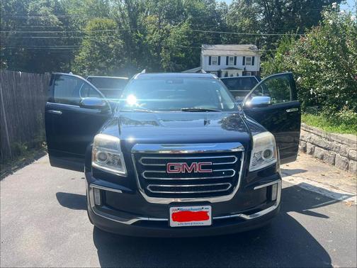 Blue 2016 GMC Terrain SLT
