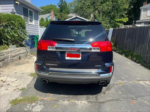 Blue 2016 GMC Terrain SLT