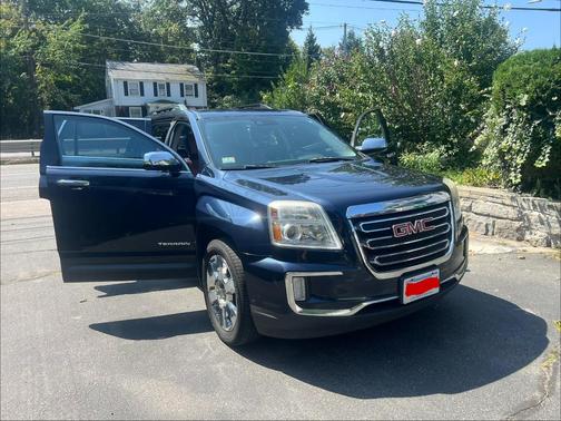 Blue 2016 GMC Terrain SLT