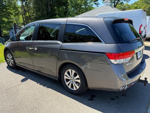 Gray 2015 Honda Odyssey EX