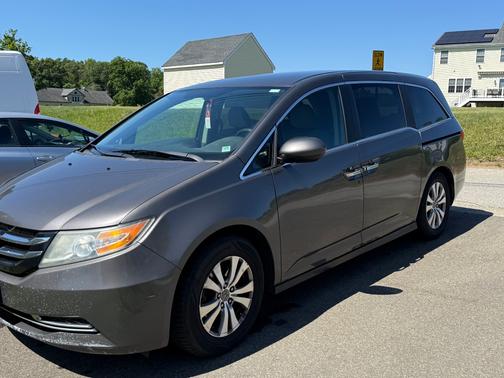 Gray 2015 Honda Odyssey EX