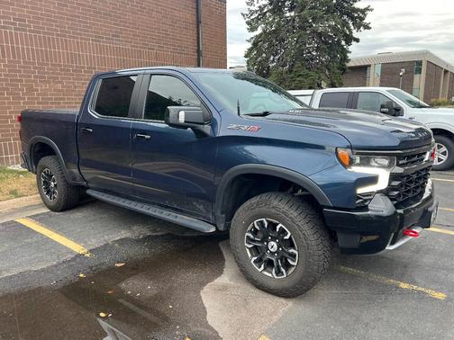 Blue 2022 Chevrolet Silverado 1500 ZR2