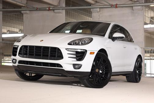 White 2016 Porsche Macan Macan S