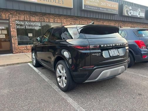 Black 2020 Land Rover Range Rover Evoque SE