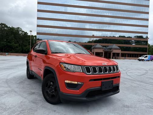 Orange 2017 Jeep New Compass Sport