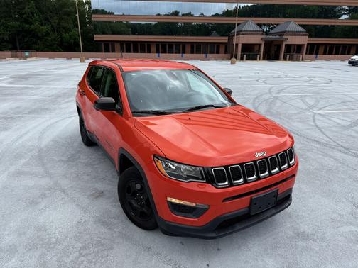 Orange 2017 Jeep New Compass Sport
