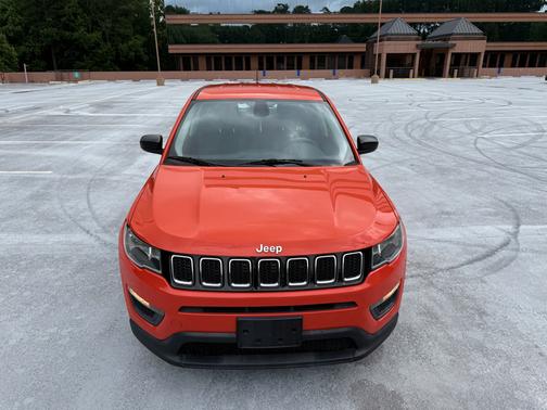 Orange 2017 Jeep New Compass Sport