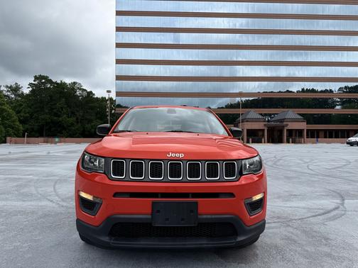 Orange 2017 Jeep New Compass Sport