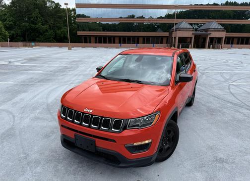 Orange 2017 Jeep New Compass Sport