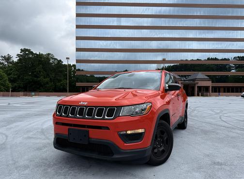 Orange 2017 Jeep New Compass Sport