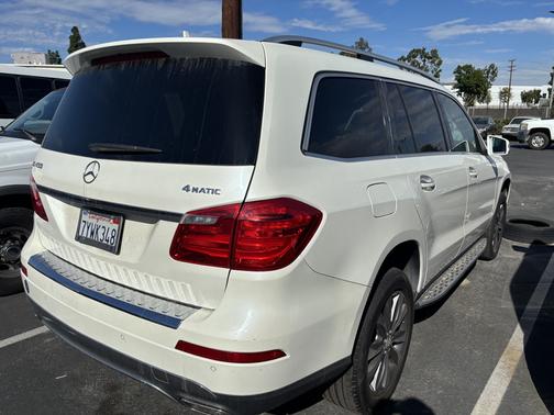 White 2015 Mercedes-Benz GL-Class GL 450 4MATIC