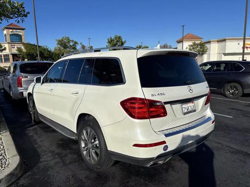 White 2015 Mercedes-Benz GL-Class GL 450 4MATIC