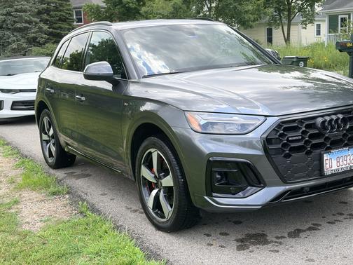 Gray 2024 Audi Q5 45 S line Premium Plus