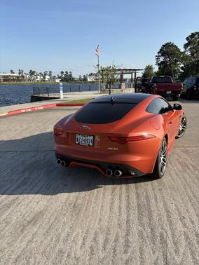 Orange 2016 Jaguar F-TYPE R
