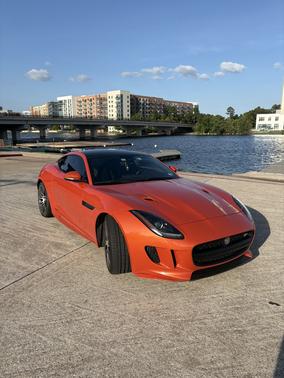 Orange 2016 Jaguar F-TYPE R
