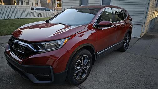 Red 2022 Honda CR-V EX