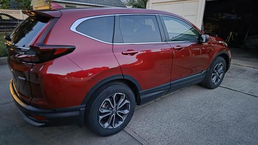 Red 2022 Honda CR-V EX