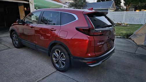 Red 2022 Honda CR-V EX