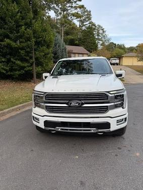 White 2024 Ford F-150 Platinum