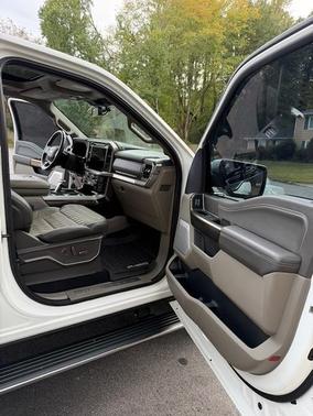 White 2024 Ford F-150 Platinum
