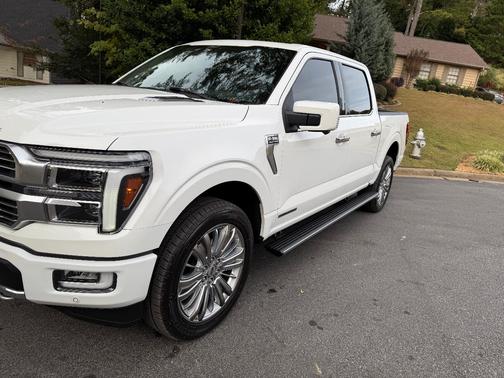 White 2024 Ford F-150 Platinum