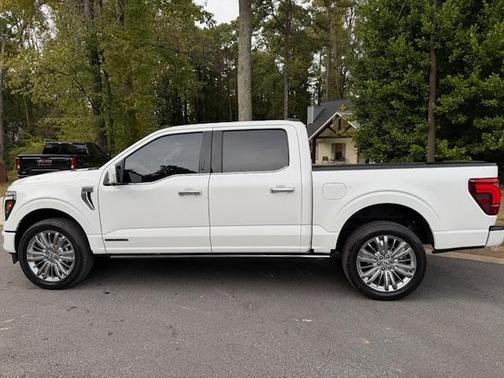 White 2024 Ford F-150 Platinum