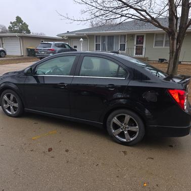 Black 2016 Chevrolet Sonic RS