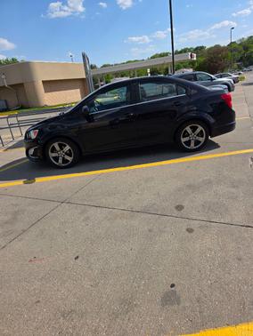 Black 2016 Chevrolet Sonic RS