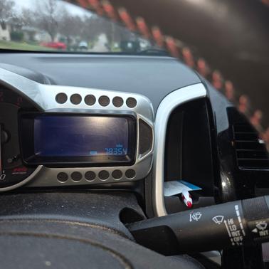 Black 2016 Chevrolet Sonic RS