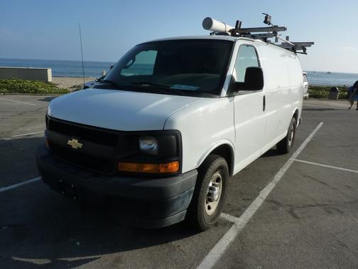 White 2017 Chevrolet Express 2500 Work Van