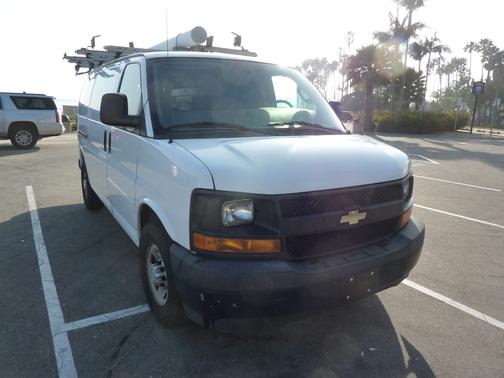 White 2017 Chevrolet Express 2500 Work Van