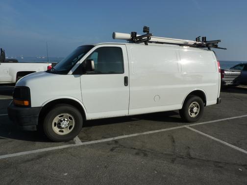 White 2017 Chevrolet Express 2500 Work Van