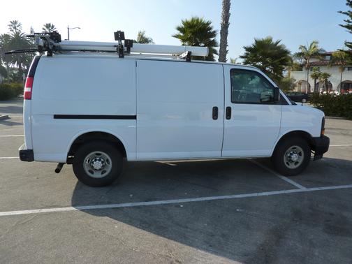 White 2017 Chevrolet Express 2500 Work Van