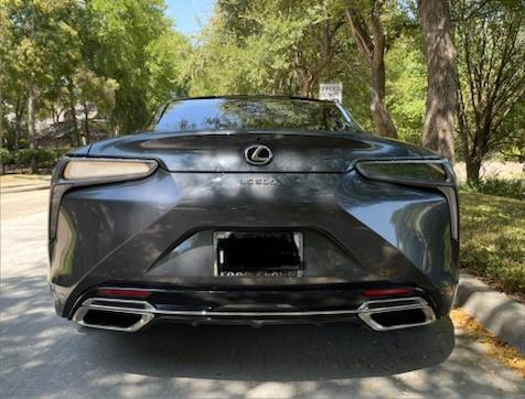 Gray 2025 Lexus LC 500 Base