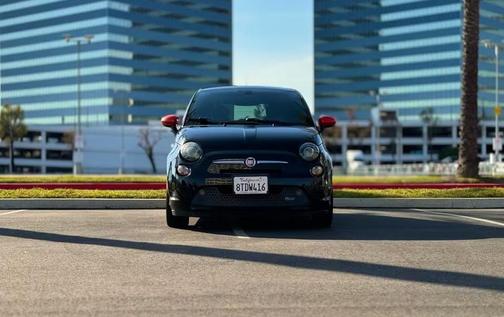 Black 2017 FIAT 500e Battery Electric