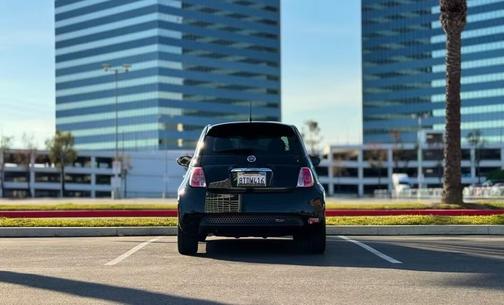 Black 2017 FIAT 500e Battery Electric