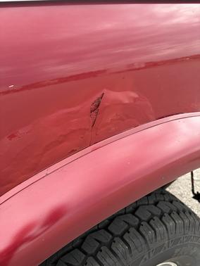Red 2000 Chevrolet S-10 LS Extended Cab