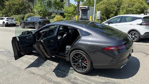 Gray 2022 Mercedes-Benz AMG GT 43 4-Door