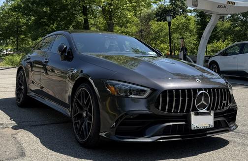 Gray 2022 Mercedes-Benz AMG GT 43 4-Door