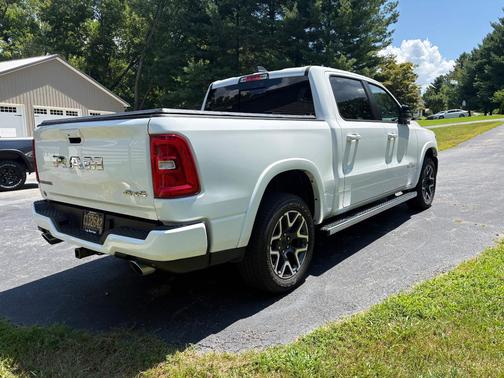 White 2025 RAM 1500 Laramie
