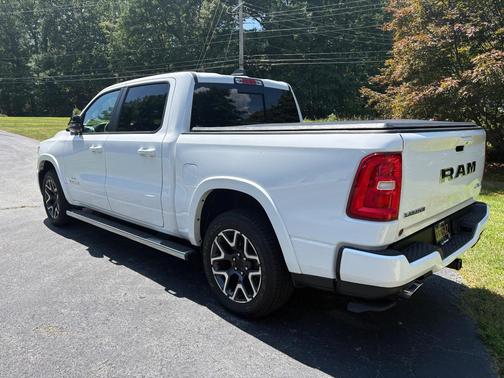 White 2025 RAM 1500 Laramie