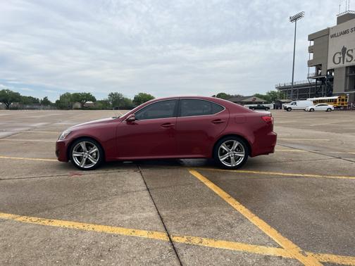 Red 2012 Lexus IS 250 Base