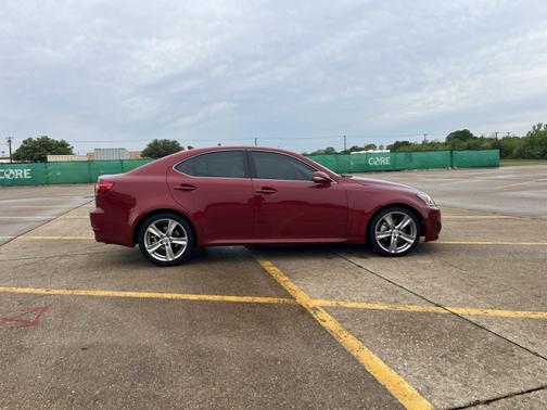 Red 2012 Lexus IS 250 Base