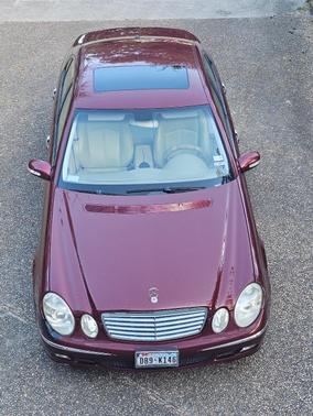 Red 2003 Mercedes-Benz E-Class E320