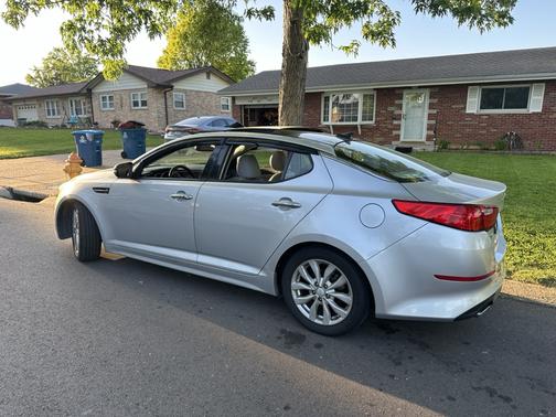 Silver 2014 Kia Optima EX