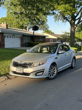 Silver 2014 Kia Optima EX
