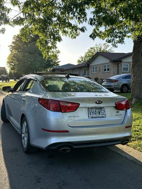 Silver 2014 Kia Optima EX