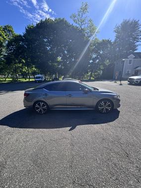 Gray 2021 Nissan Sentra SR