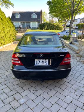 Black 2002 Mercedes-Benz C-Class C240